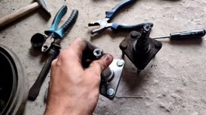 Цапфа - ступица замена Ланос задняя