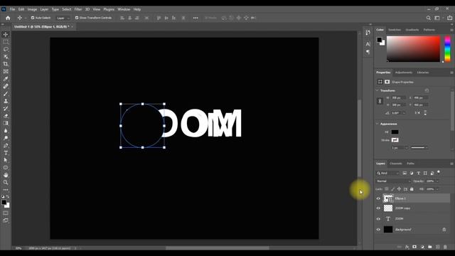 Zoom Text Effect In Photoshop cc 2021 | Photoshop Tutorial смотреть онлайн
