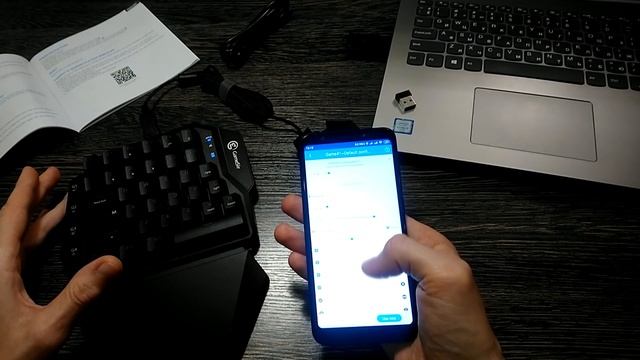 Bluetooth game keyboard & mouse GameSir VX Z2 Review Игровая клавиатура + мышь из Китая Aliexpress смотреть онлайн