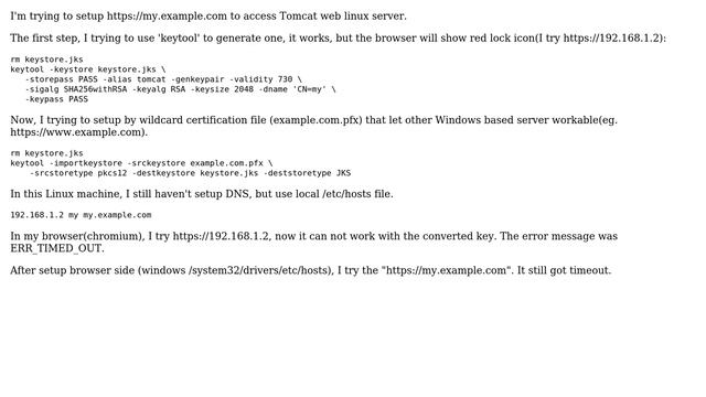 How to setup https ssl on tomcat server by wildcard certification? смотреть онлайн
