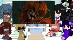 Fandoms react to Afton Family // remake // Smiley