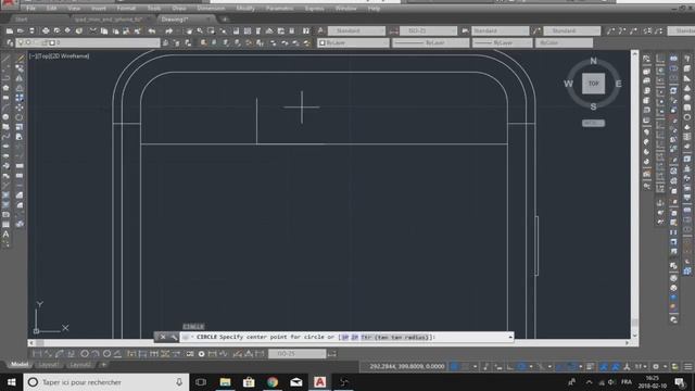 How To Draw An IPhone On AutoCAD [HD] смотреть онлайн