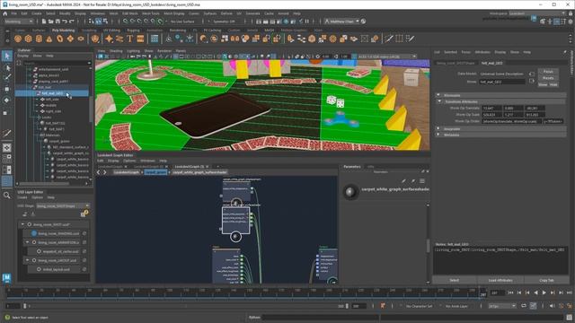 Shading USD with LookdevX (Maya 2024 New Feature!) смотреть онлайн