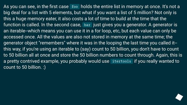 Where to use yield in Python best? смотреть онлайн