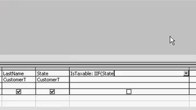 Microsoft Access IIF Function (IF/Then) смотреть онлайн