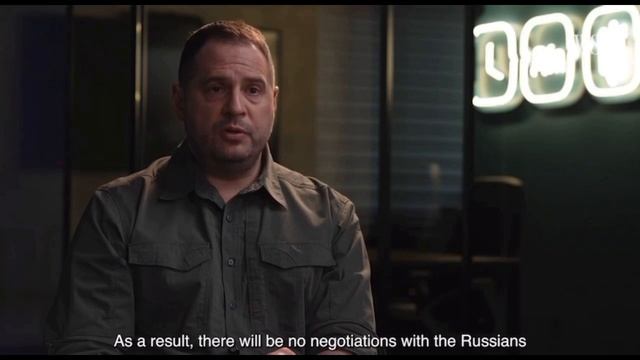 Ермак заявил, что ??Украина не пойдет на переговоры с Россией, «пока российские войска не выйдут с смотреть онлайн