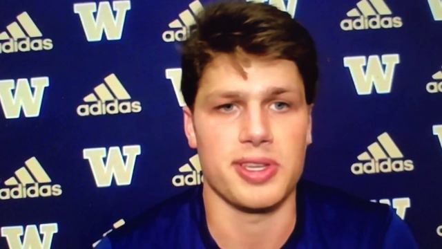 UW TE Cade Otton on importance of programs commitment to testing смотреть онлайн