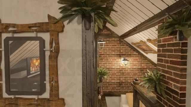 Спальня. Мансарда. Частный банный комплекс. Express Design #expresdesign #мансарда смотреть онлайн