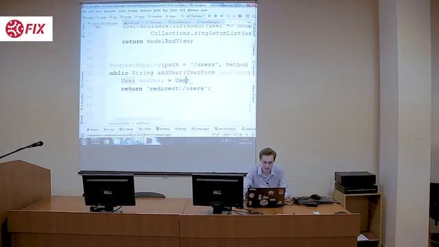 Основы разработки на Java Лекция 5 Spring MVC, Spring Boot смотреть онлайн