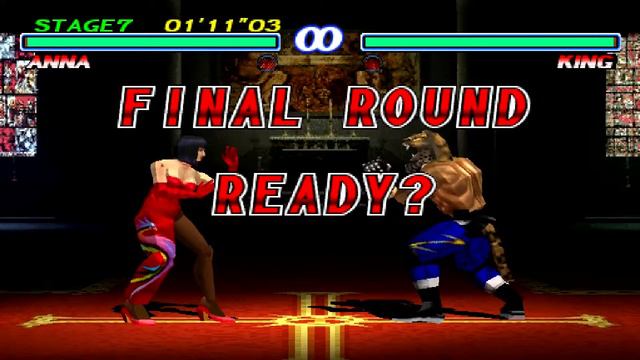 Tekken 2 (PS1) Arcade Mode - Anna смотреть онлайн