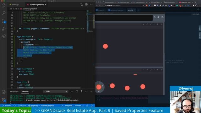 Adding A Saved Properties Feature | Building A GRANDstack Real Estate Search App: Part 9 - Twitch смотреть онлайн