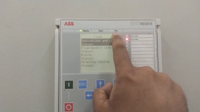 ABB REF615/REU615 Reset Guide: Swift Recovery After Tripping/Operation ( how to reset relay ) смотреть онлайн