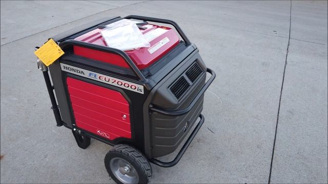 Honda EU7000iS 7000 Watt Electric Fuel Injected Generator смотреть онлайн
