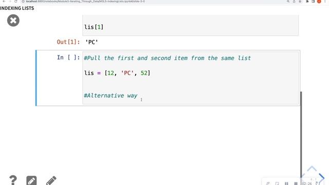 Data Analyst for Beginners Lesson 3.5 - Indexing Lists in Python смотреть онлайн