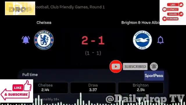 Гол Михайла Мудрика, Челсі проти Брайтона смотреть онлайн