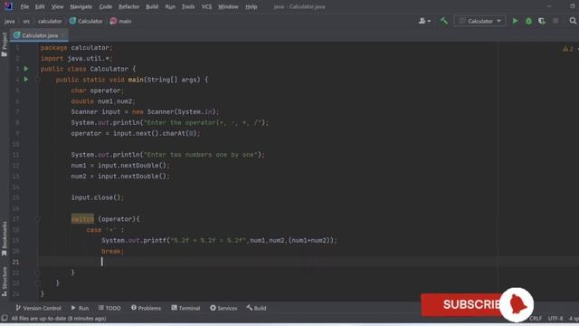 java calculator program смотреть онлайн