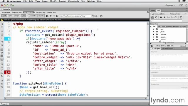 Dreamweaver CC and Wordpress Tutorial #41 Including administration interactivity смотреть онлайн