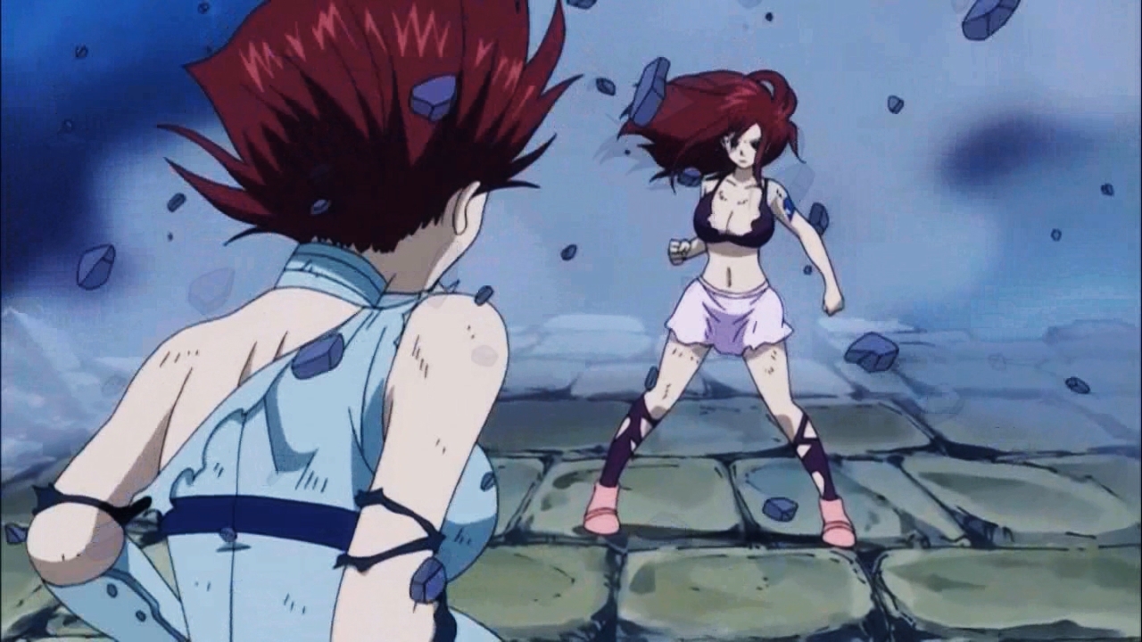Fairy Tail || Erza Vs Erza - Caught In The Middle