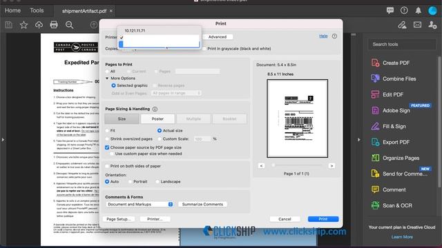 How to Print Anything on a 4'x6' Thermal Label - ClickShip смотреть онлайн
