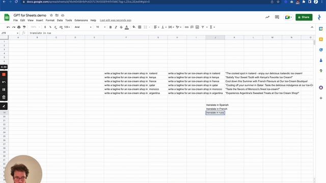 How to use ChatGPT in Sheets смотреть онлайн