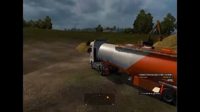 SCS Blender Tools анимация экскаватора #2 для ETS2 смотреть онлайн