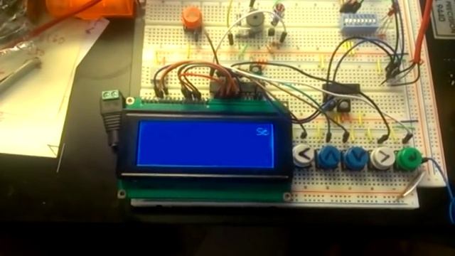 4 line LCD display with proper End of Line handling смотреть онлайн