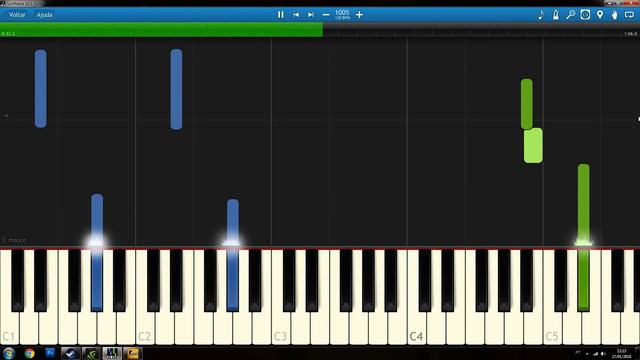 🔴 CSGO Menu Theme Piano v2 [IMPROVED] Tutorial (easy) смотреть онлайн