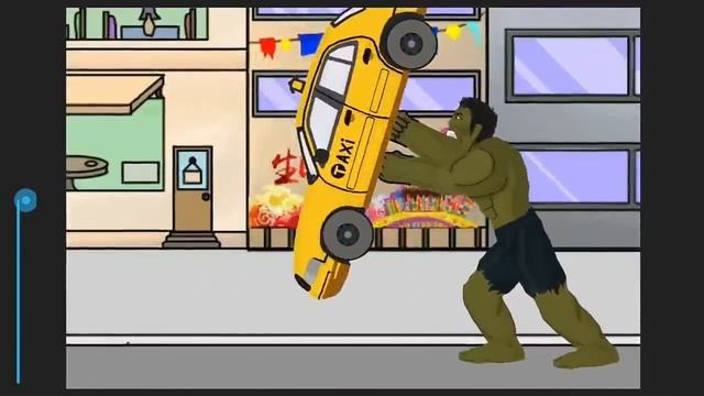 Hulk vs King Kong - drawing cartoons 2 смотреть онлайн