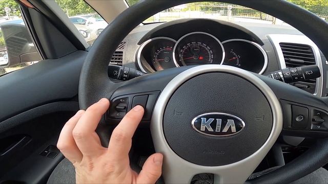 Steering Wheel Buttons Description For Kia Venga ( 2009 - 2019 )  Steering Wheel Functions