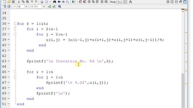 MATLAB Program: Laplace equation смотреть онлайн