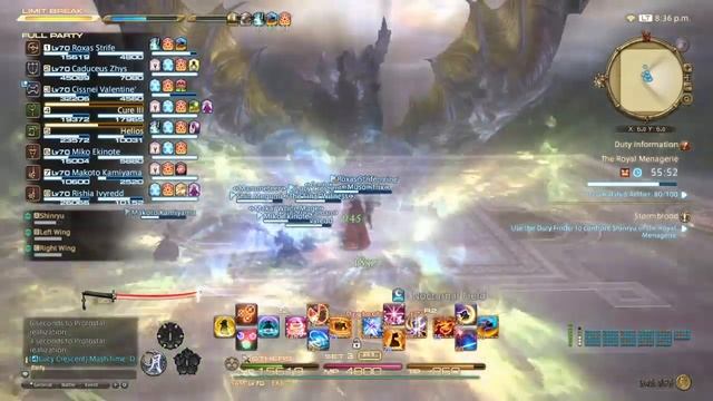 Final Fantasy XIV: Stormblood - Shinryu Boss Fight (Ending Cutscene) смотреть онлайн