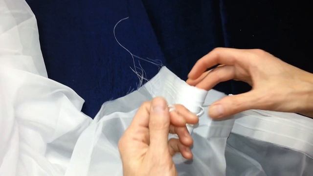 КАК ПРИШИТЬ ШТОРНУЮ ЛЕНТУ С БАНТОВОЙ СКЛАДКОЙ НА ТЮЛЬ - ПОШИВ ШТОРЫ С НУЛЯ смотреть онлайн