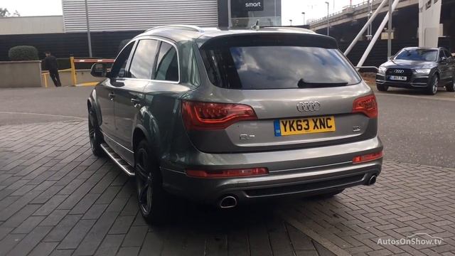 YK63XNC AUDI Q7 TDI QUATTRO S LINE PLUS GREY 2013, West London Audi смотреть онлайн