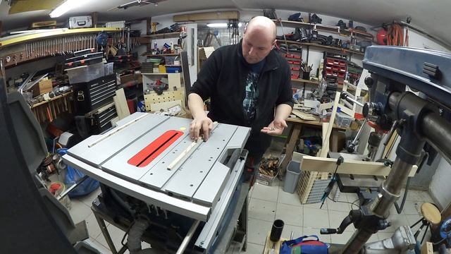 Schiebeschlitten Für Die Bosch GTS 10 XC Bauen - Teil 1