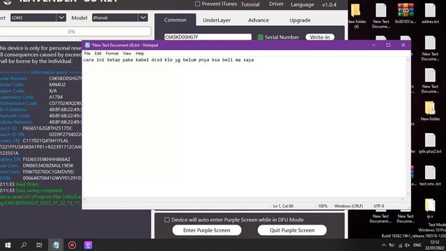 Iphone Change Serial Number | Support All iOS Version | EUT Unlock Tool смотреть онлайн