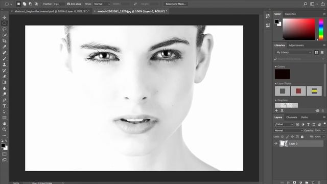 Adobe Photoshop CC - How To Create A Vignette Effect