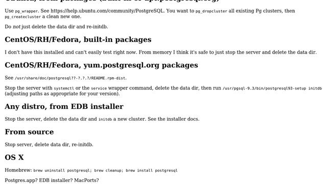 DevOps & SysAdmins: Completely reset PostgreSQL to default? (3 Solutions!!) смотреть онлайн