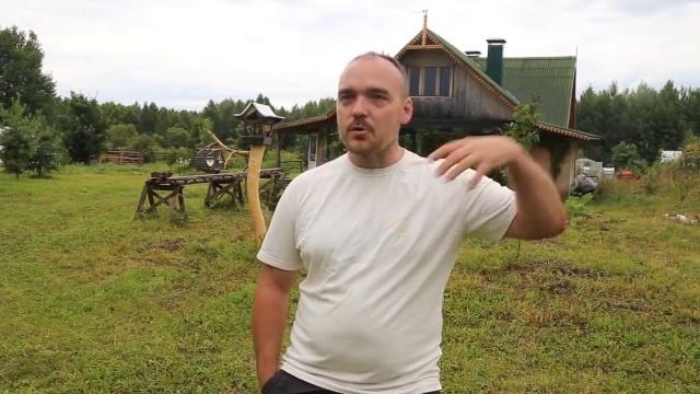 Александр Матрухович - о жизни в экопоселении "Росы" смотреть онлайн