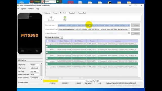 ERROR; S_BROM_DOWNLOAD_DA_FAIL SP Flash Tools How To Solve MT6580 SP FLASH TOOL ERROR FIX : Error смотреть онлайн