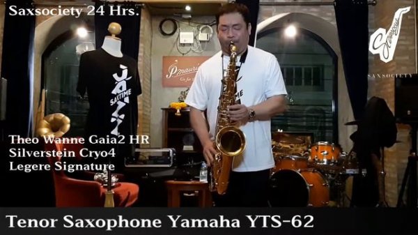 Tenor Saxophone Yamaha YTS-62 Series III