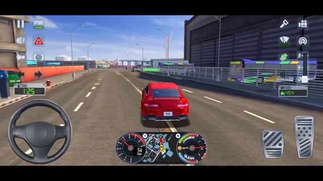 Taxi Sim 2020 ? ? Exploring Los Angeles in Mercedes AMG GT || Gameplay 38 || Alpha Mobile gaming