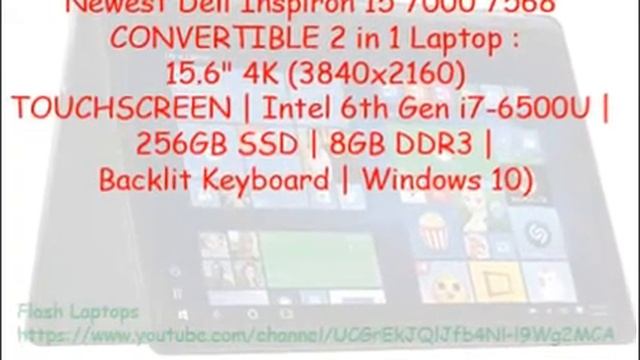 Newest Dell Inspiron 15 7000 7568 Review Intel 6th Gen i7-6500U смотреть онлайн