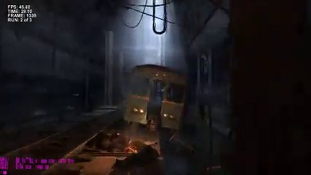 Metro 2033 maxed out on SLI GTX 570 смотреть онлайн