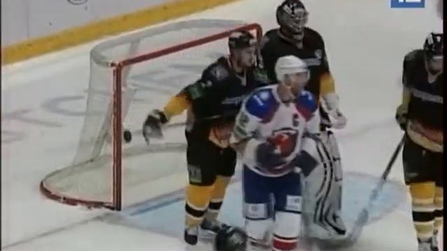 Северсталь - Лев 15.09.2012: сейв Кошечкина смотреть онлайн