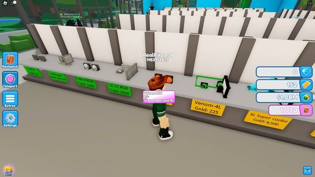 BEST GOLD PC BUILD! CUSTOM PC TYCOON ROBLOX смотреть онлайн