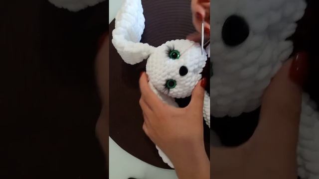 Утяжка мордочки для плюшевой игрушки для зайчика смотреть онлайн
