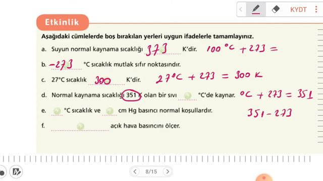 MAYIS 1.HAFTA KİMYA 9.SINIF MADDENİN HALLERİ 5 смотреть онлайн