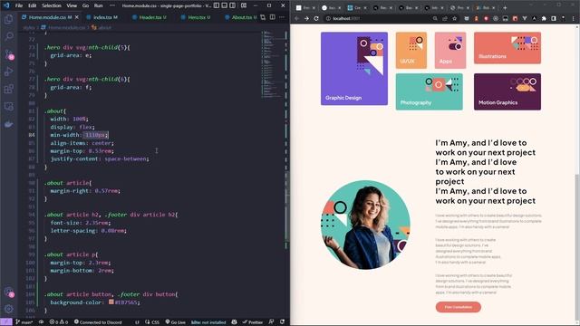 Desafío Frontend Mentor | React, Next.js y TypeScript ✨ | Single-page design portfolio | Deploy? смотреть онлайн