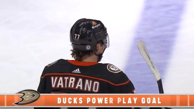 Vatrano gets Ducks started on PP смотреть онлайн