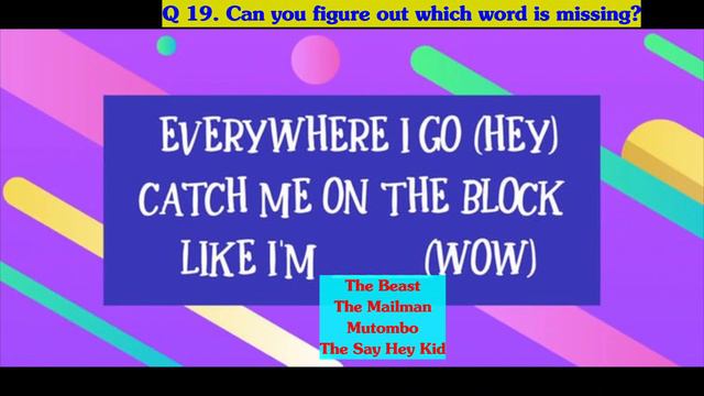 Guess the Lyrics Quiz Answers 30 Questions| Guess the Lyrics Quiz Answers 30 Questions Videoquizher смотреть онлайн